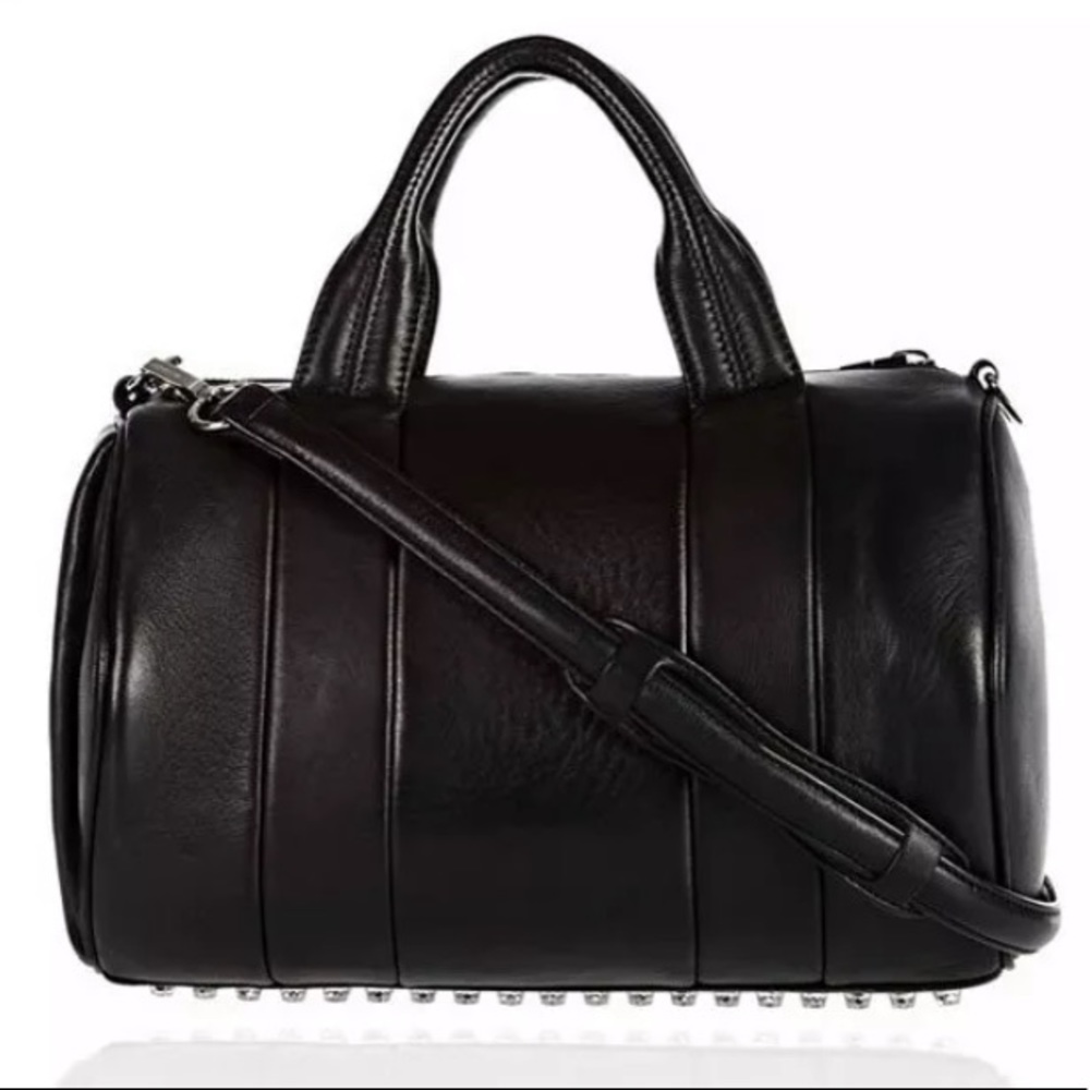 Alexander Wang Neoprene Resin Rocco Leather Duffle - Picture 1 of 7